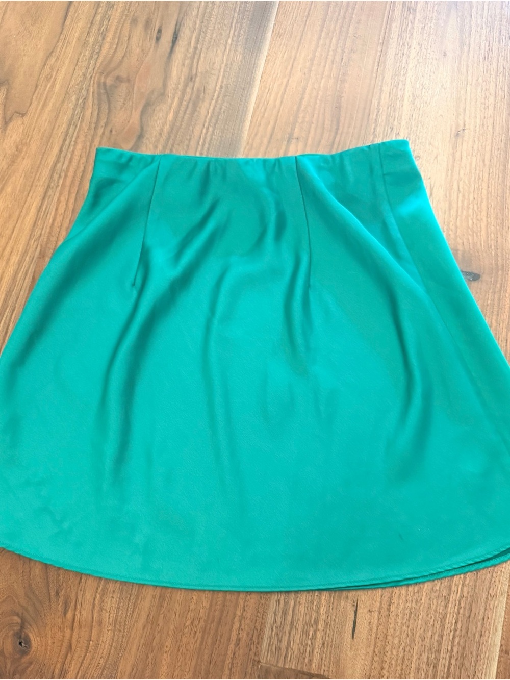 J. Crew Emerald Green A-Line Skirt
